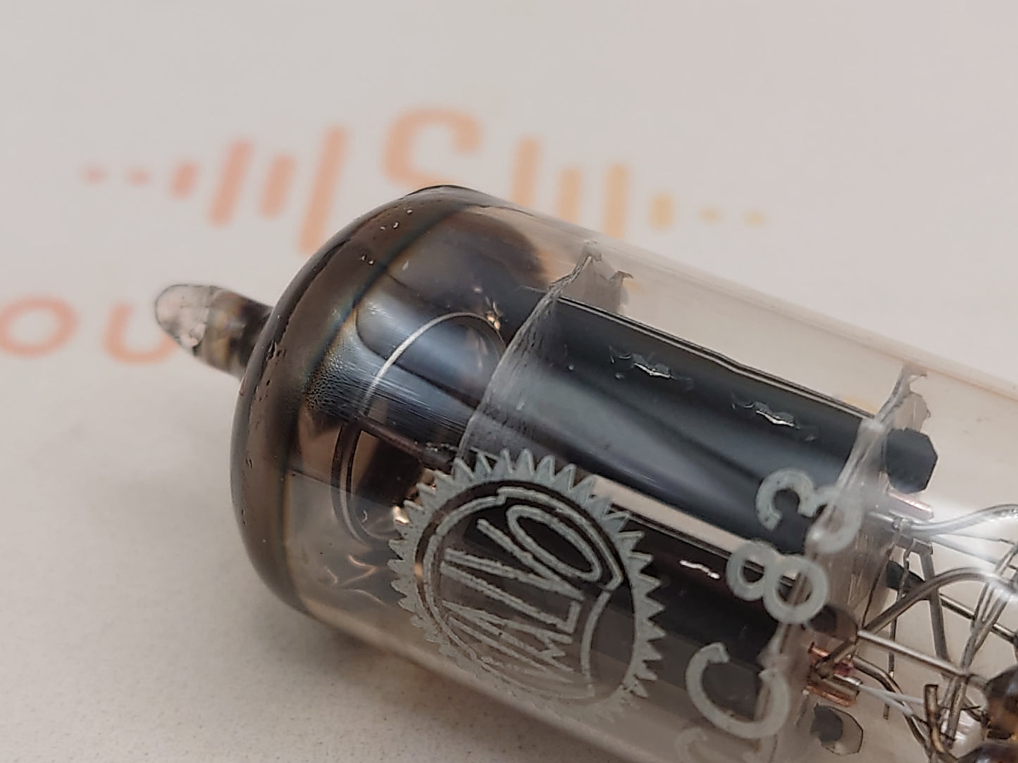 Mullard ECC83 12AX7 Short Plates