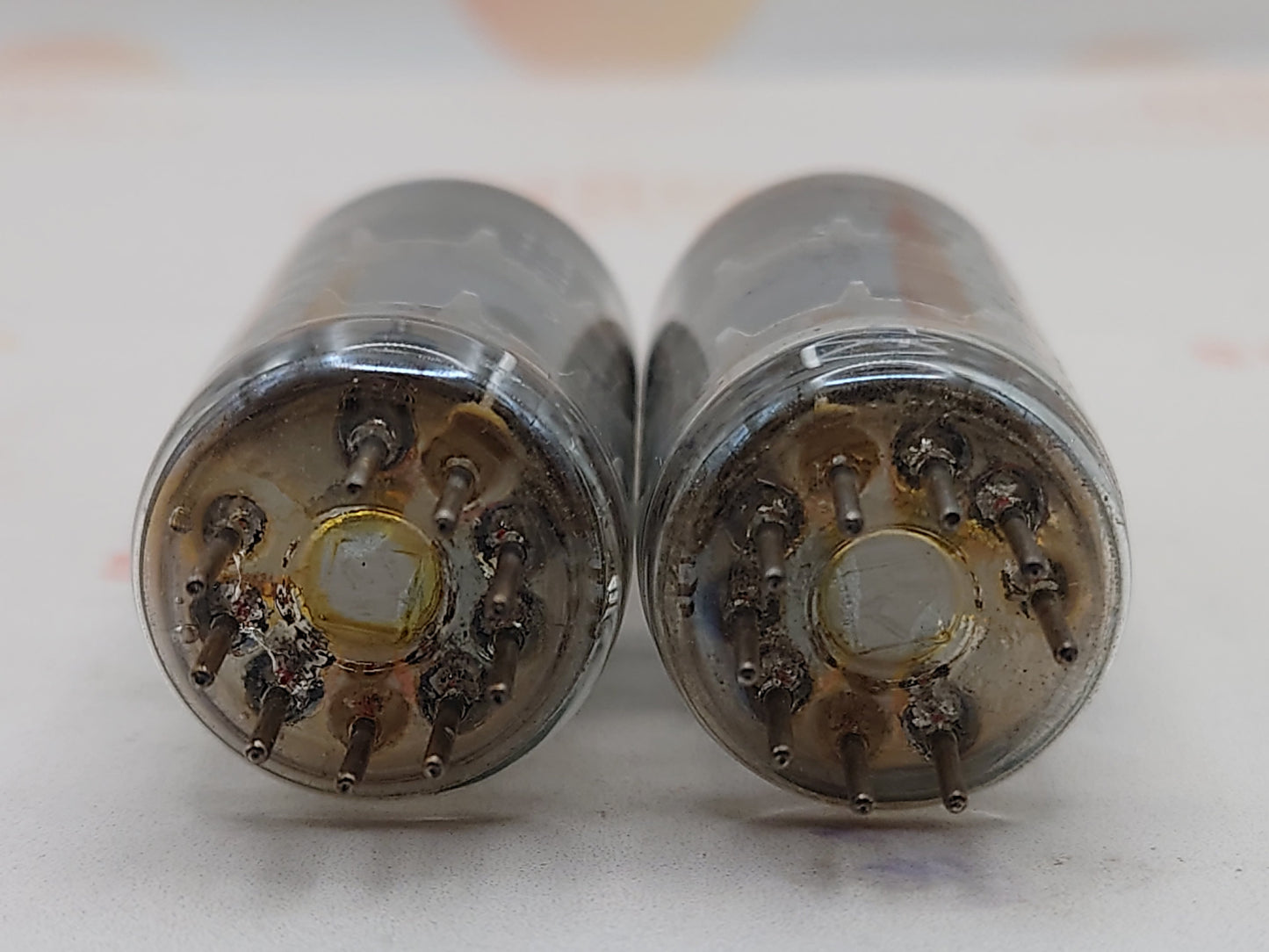 Telefunken EF804 Gray Plates O-getter ◇ Bottom