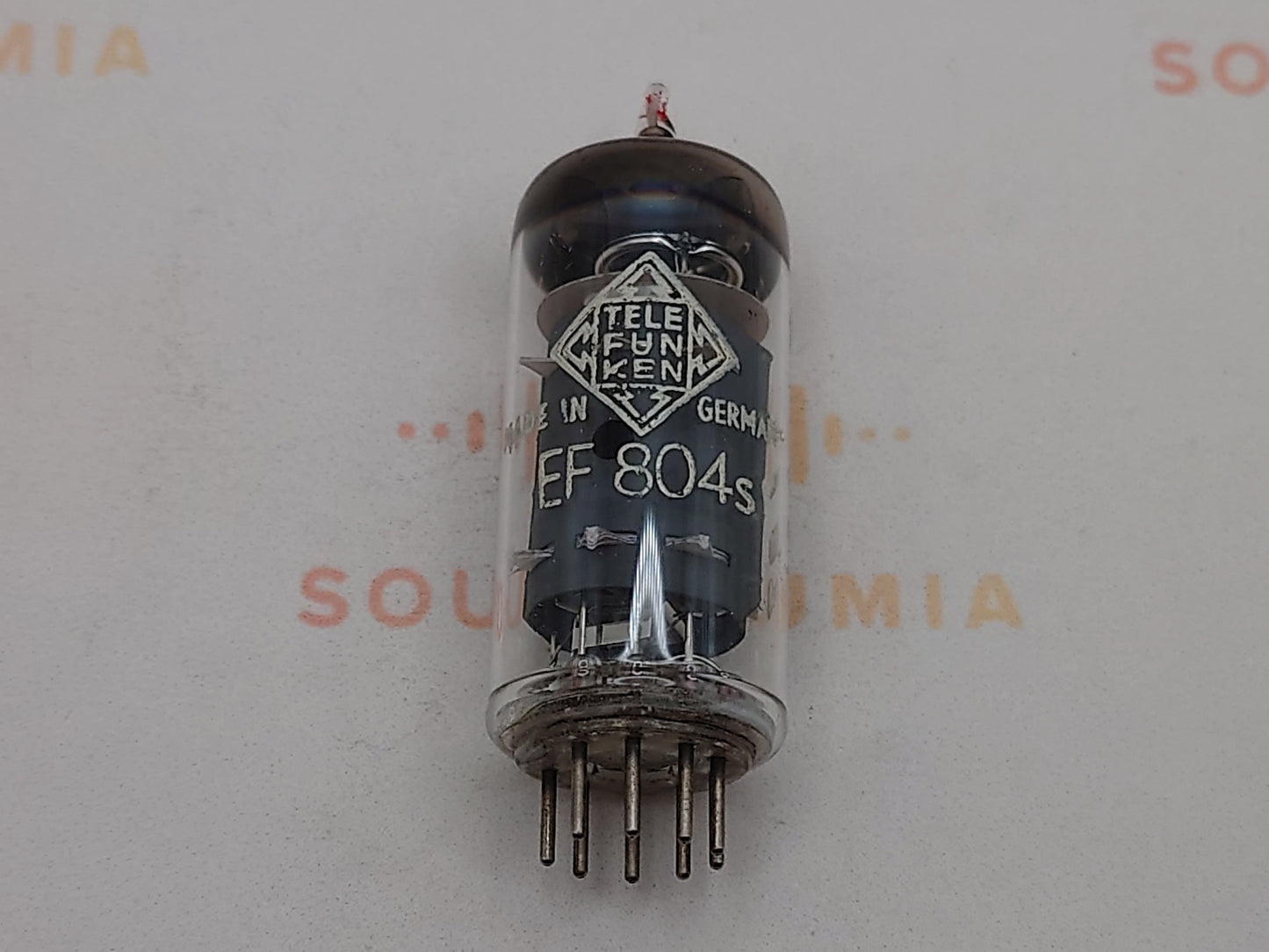 Telefunken EF804S Getter O ◇ Inferiore