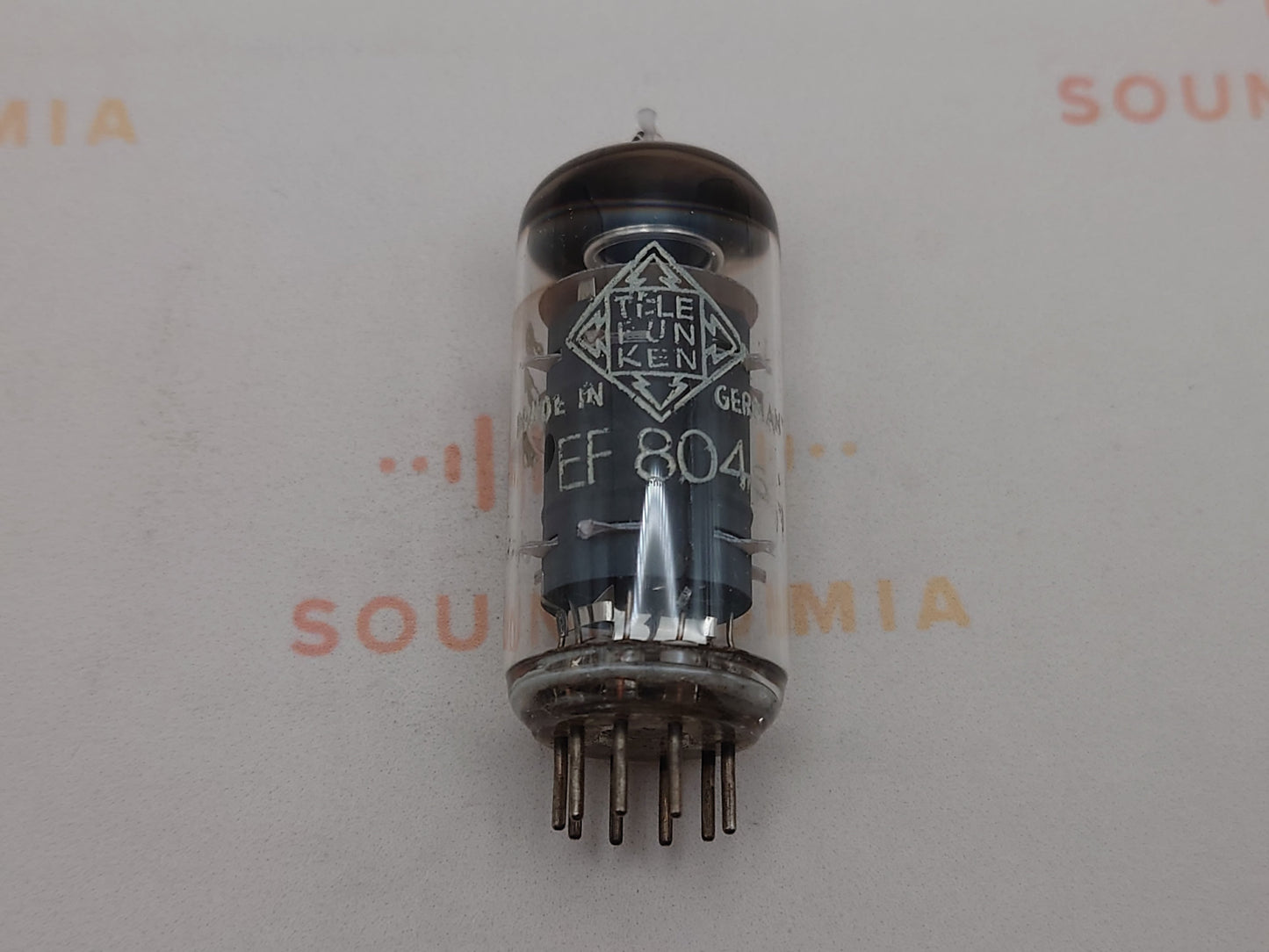 Telefunken EF804S Getter O ◇ Inferiore