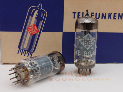 Telefunken EF804S Getter O ◇ Inferiore