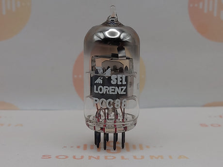SEL Lorenz PCC88 7DJ8 vintage vacuum tubes O-getter matched pair Germany