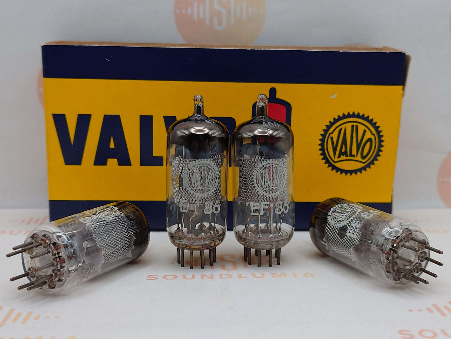 Valvo EF86 6267 Mesh Plates D-getter