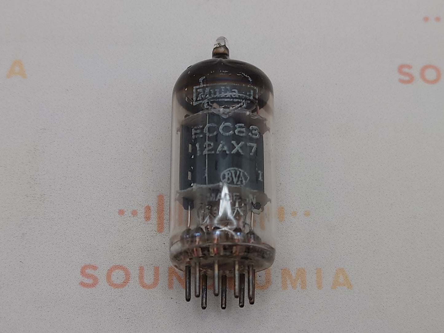 Mullard ECC83 12AX7 Short Plates