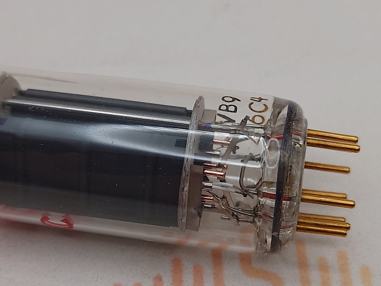 Valvo E80CC 6085 O-Getter Red Label
