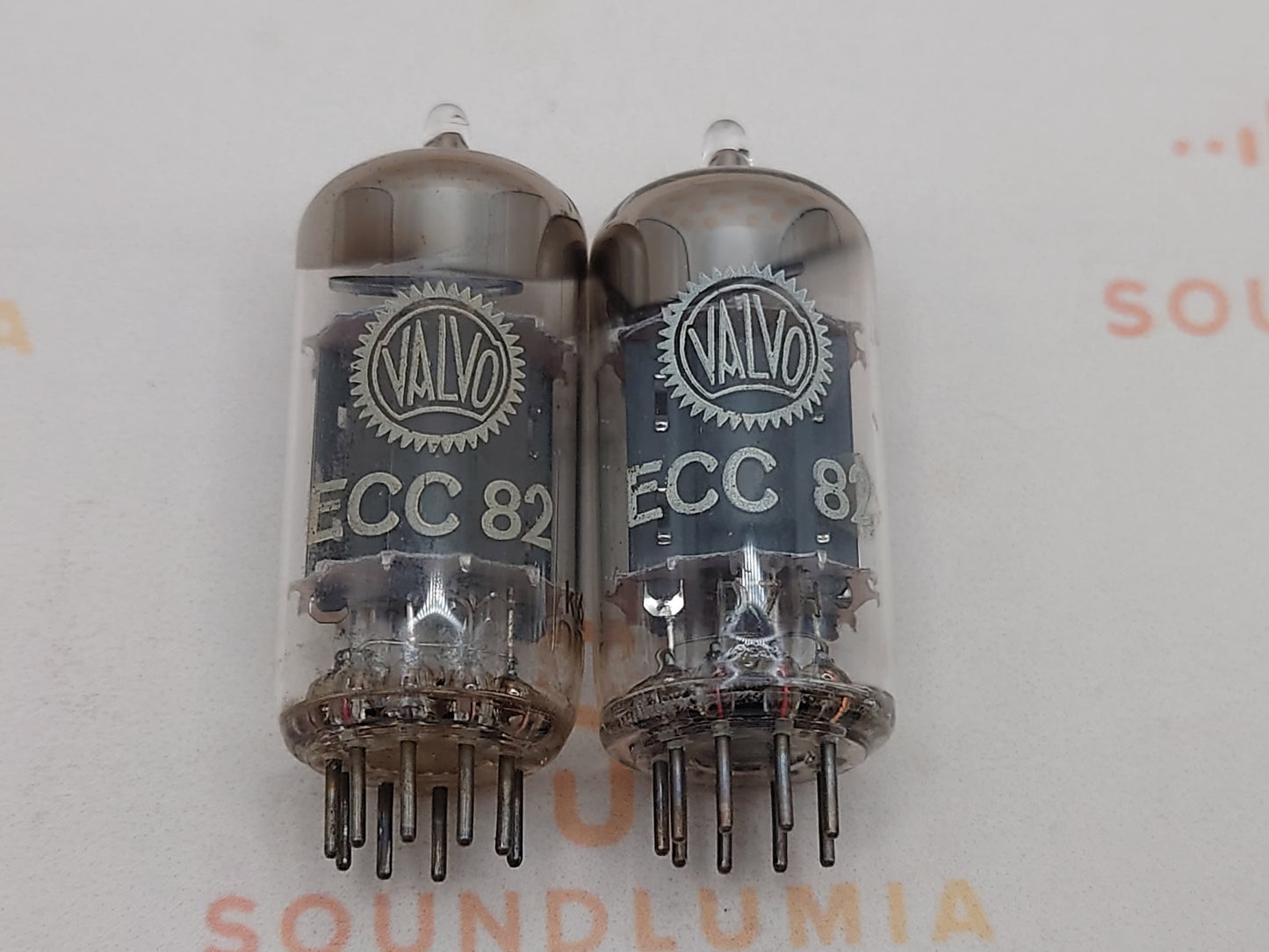 Valvo ECC82 12AU7 Lange Platten 30° Hamburg