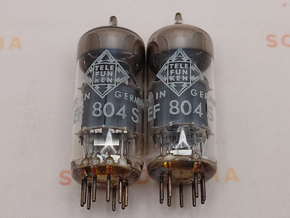 Telefunken EF804S Getter O ◇ Inferiore