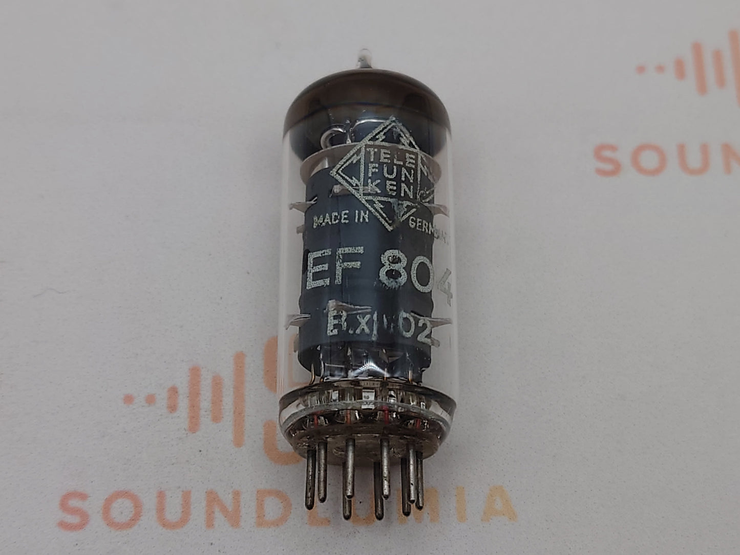 Telefunken EF804 Gray Plates O-getter ◇ Bottom