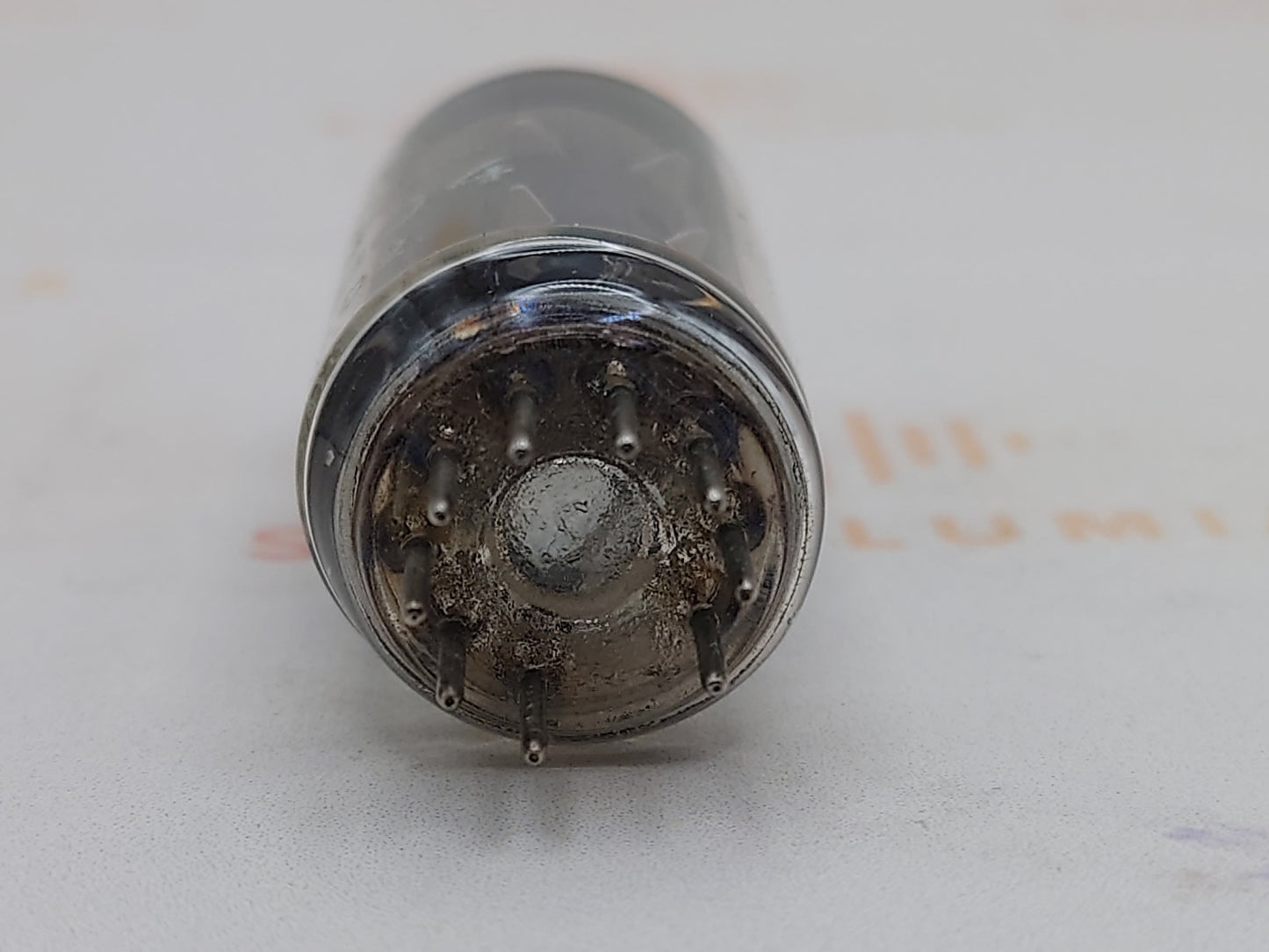 Telefunken EF804 Gray Plates O-getter ◇ Bottom