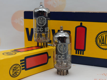 Valvo ECC82 12AU7 Lange Platten 30° Hamburg