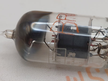 Brimar ECC81 vacuum tube with Black Plate and SQ Getter, image 21