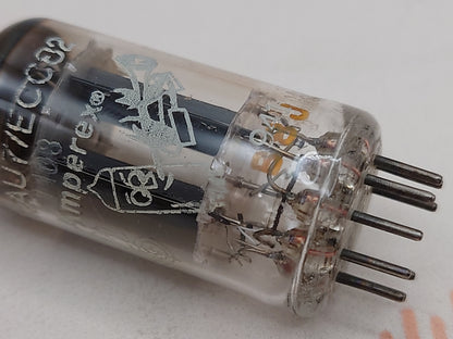 Mullard ECC82 12AU7 vacuum tube with O-Getter and Long Plates, image 9