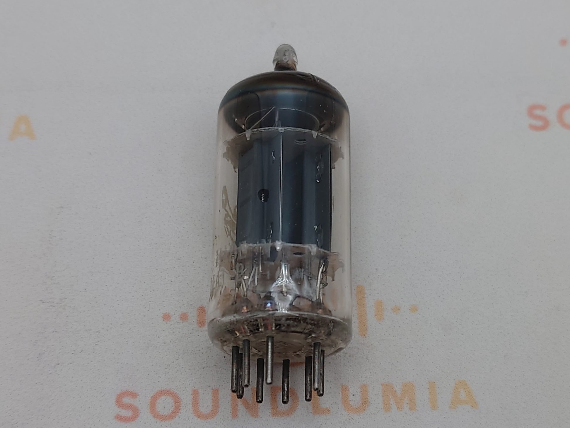 Mullard ECC82 12AU7 vacuum tube with O-Getter and Long Plates, image 11