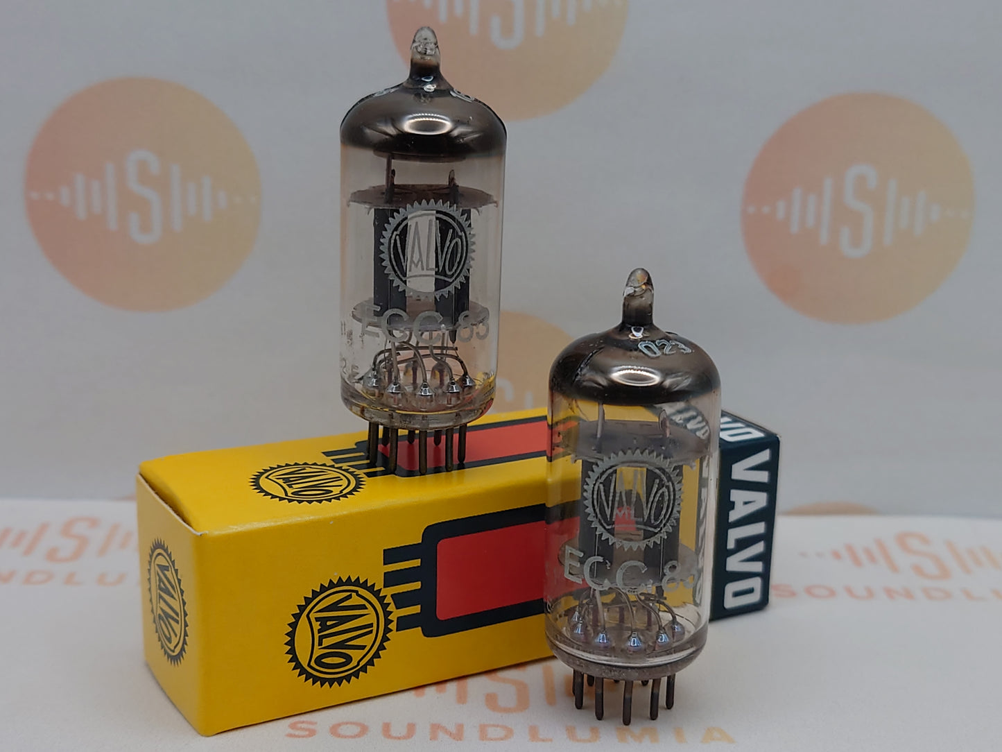 Mullard ECC83 12AX7 Short Plates