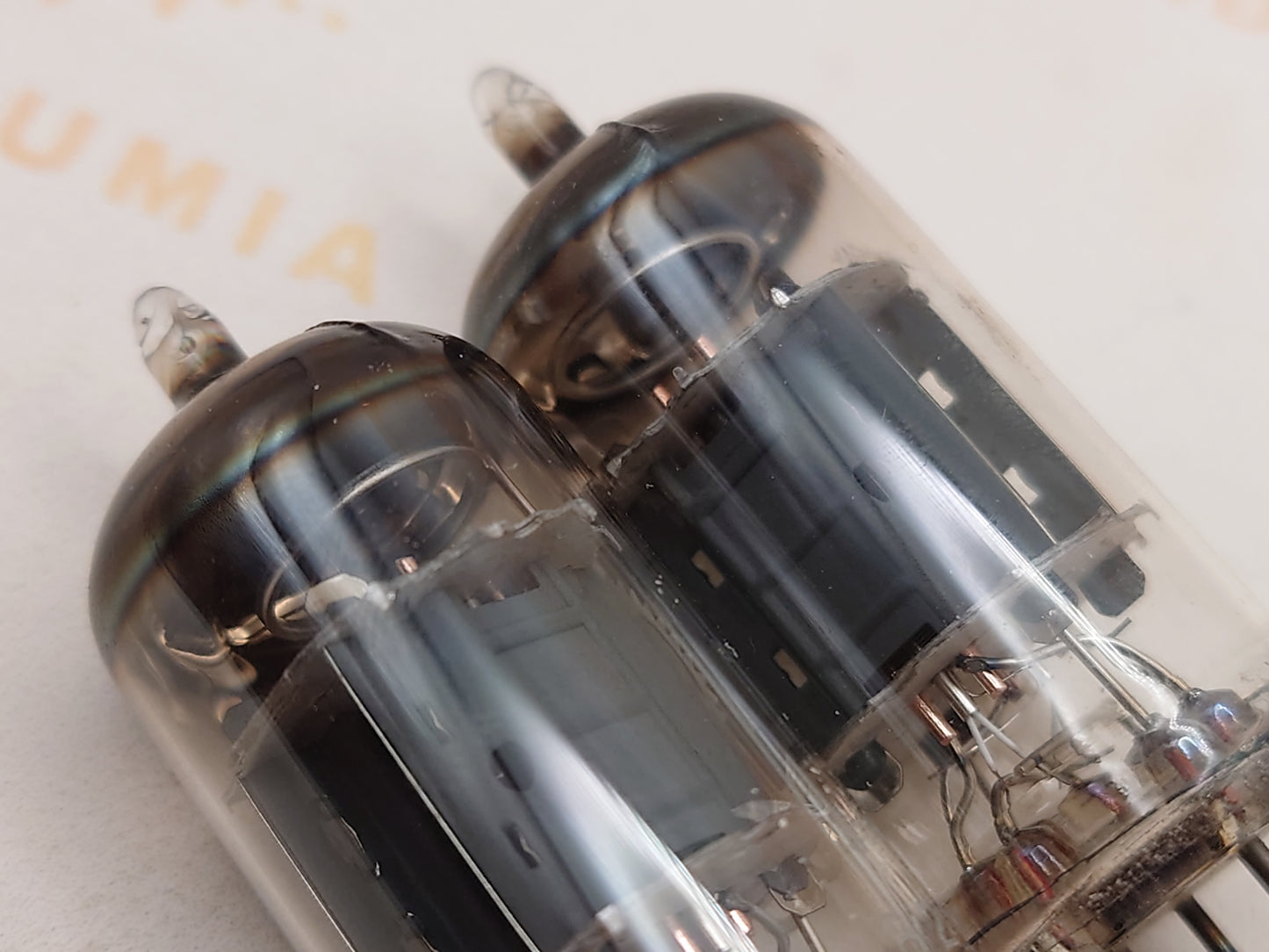 Mullard ECC83 12AX7 Short Plates