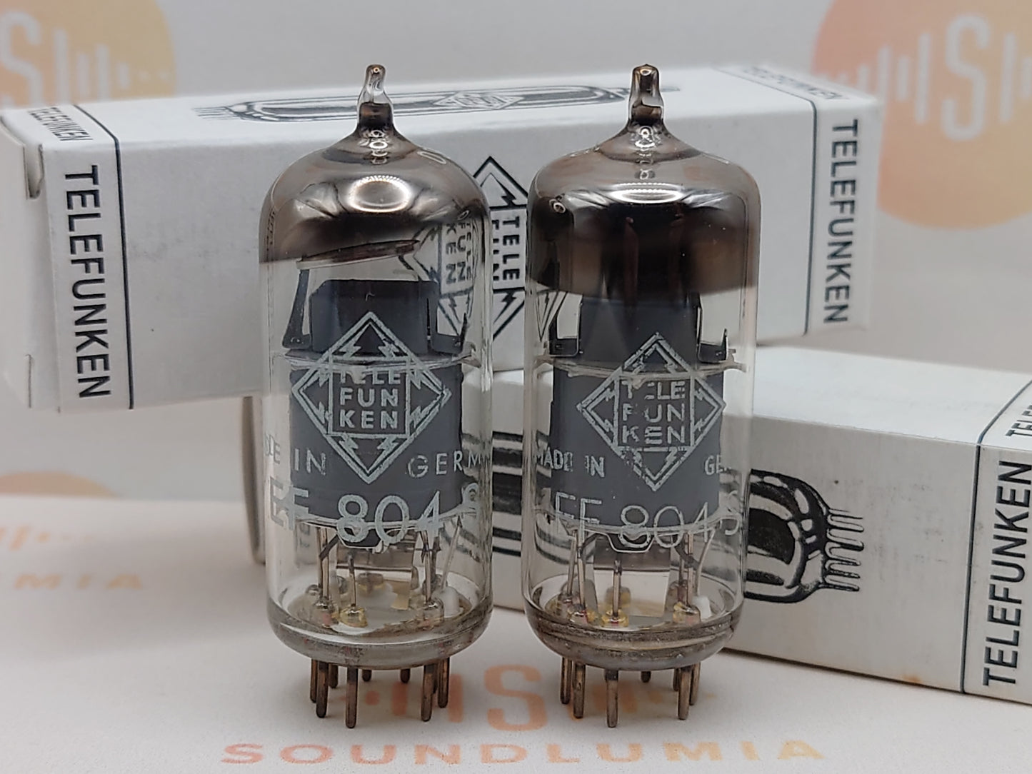Telefunken EF804S O-getter ◇ Bottom