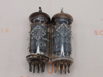 Telefunken EF804 Gray Plates O-getter ◇ Bottom