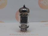Sylvania 5814 vacuum tube with Black Plate and Disc Getter, image 1