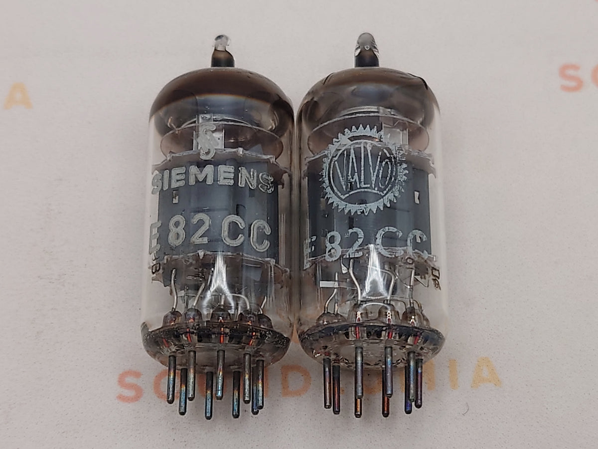 E82CC Matched Pair - Siemens/Valvo Labels '69 - NOS