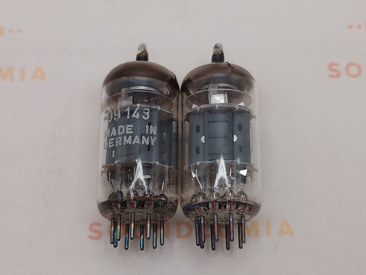 E82CC Matched Pair - Siemens/Valvo Labels '69 - NOS