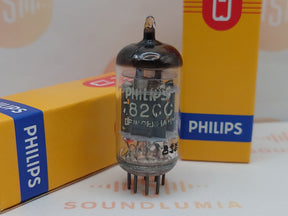 1x E82CC - Philips SQ Label '69 - NOS