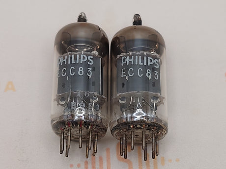 Mullard ECC83 12AX7 vacuum tube with O-Getter and Short Plates, image 54