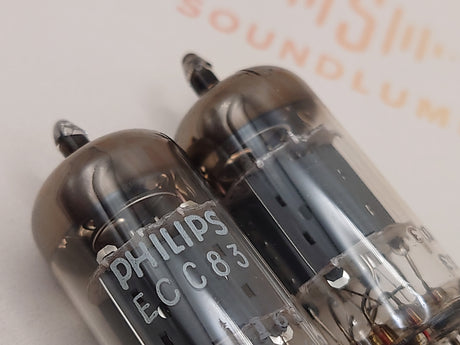 Mullard ECC83 12AX7 vacuum tube with O-Getter and Short Plates, image 58