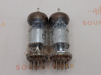 Telefunken EF804 Plaques Argentées O-getter Diamant Fond - Ulm