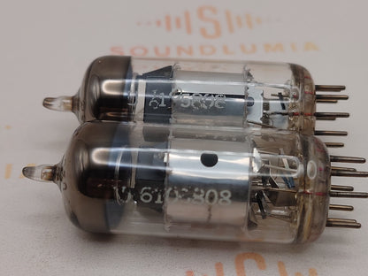 Telefunken EF804 Plaques Argentées O-getter Diamant Fond - Ulm