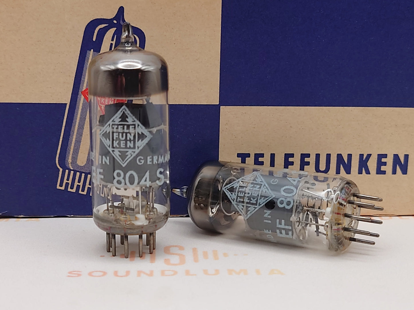 Telefunken EF804S Getter O ◇ Inferiore