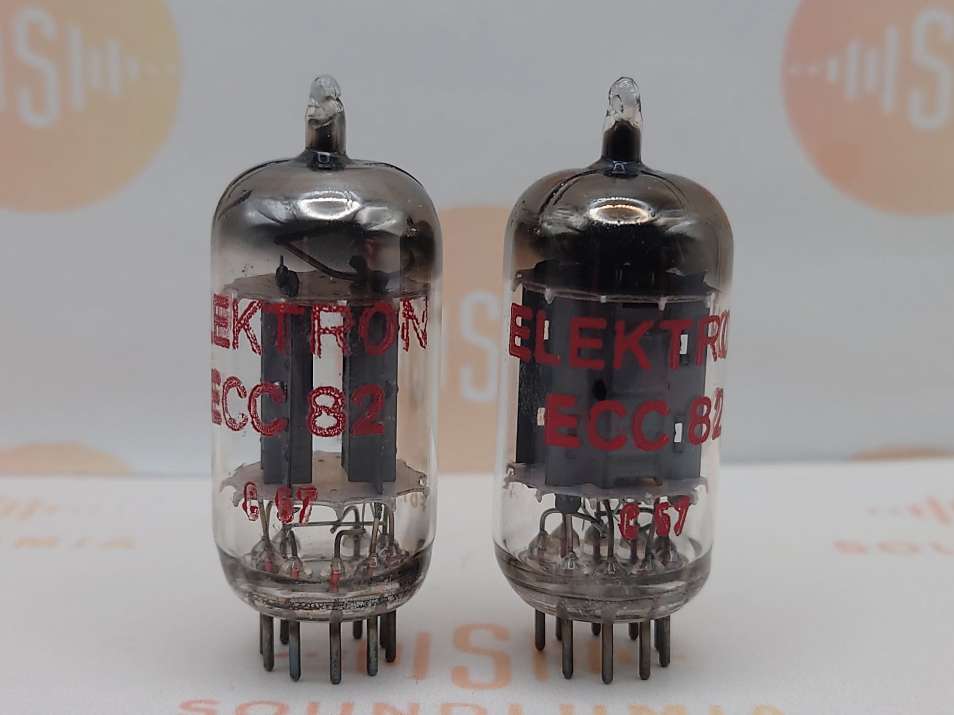 Siemens ECC82 12AU7 vacuum tube with SQ Getter and Long Plates, image 47