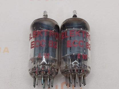 西门子 ECC82 12AU7 长板方形吸气剂 - 慕尼黑