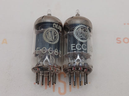 Valvo ECC83 Short Plates O-getter - Heerlen