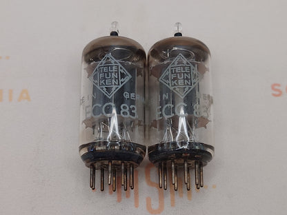 德律风根 ECC83 12AX7 光滑板 柏林