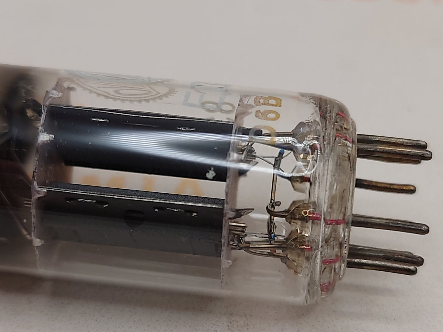 Valvo ECC83 MC1 vacuum tube with SQ Getter and Long Plates, image 44