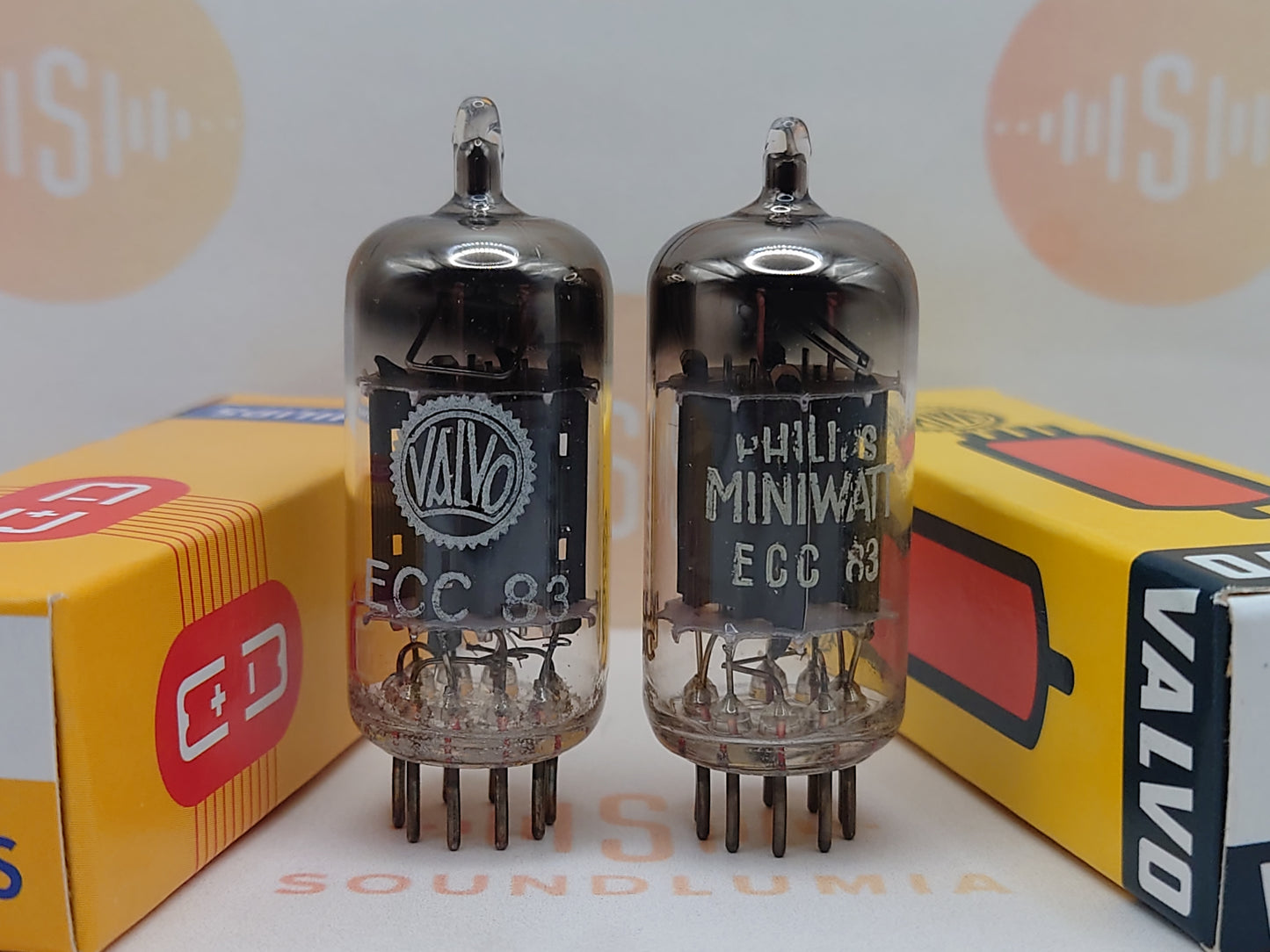 Valvo ECC83 MC1 vacuum tube with SQ Getter and Long Plates, image 50