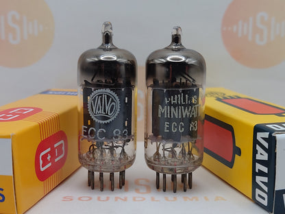 Valvo ECC83 MC1 vacuum tube with SQ Getter and Long Plates, image 50