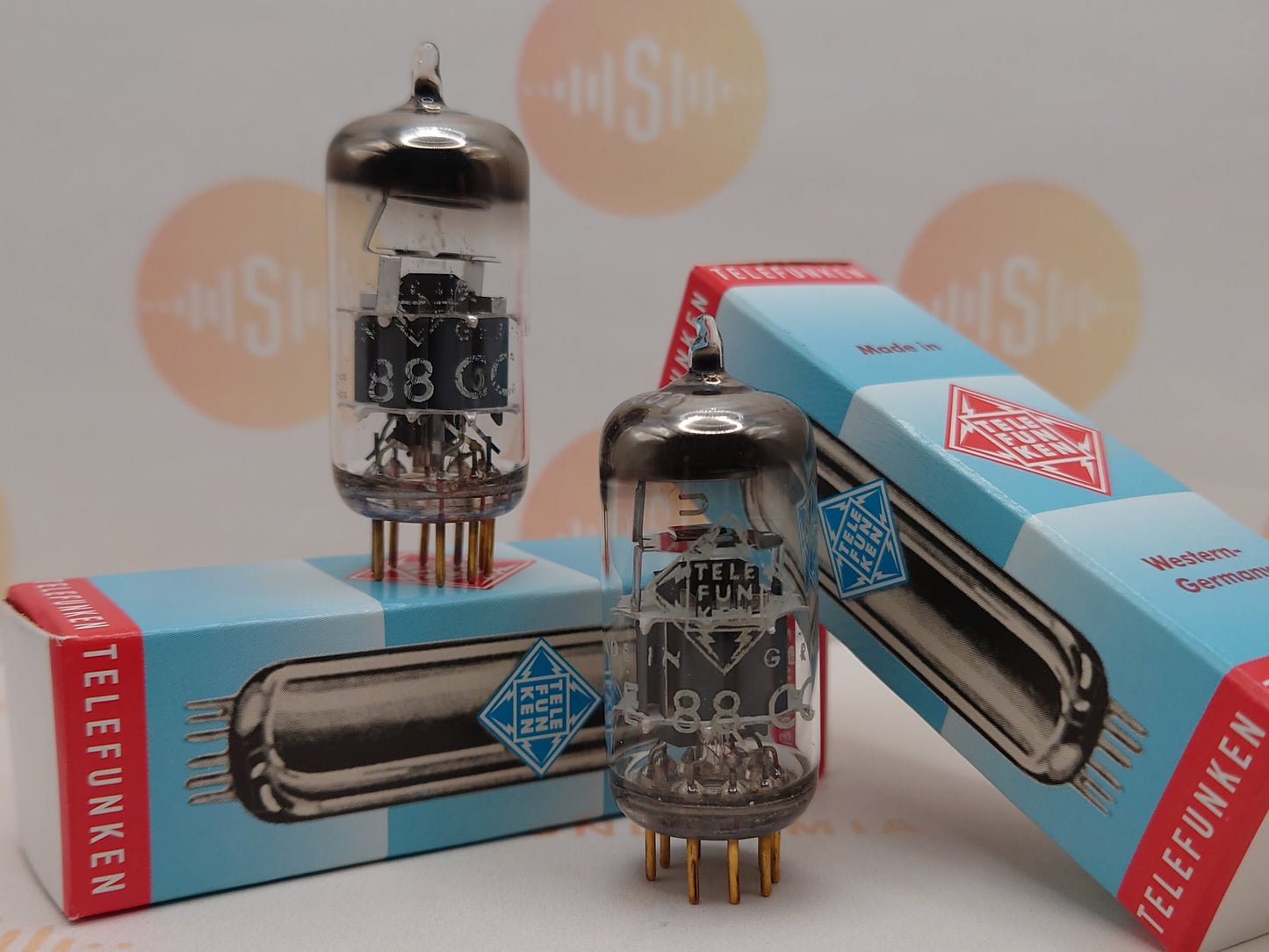 Telefunken E88CC 6922 ◇ Fond