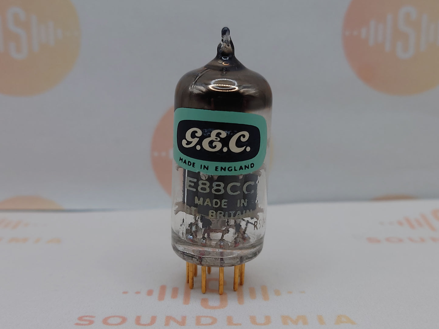 Mullard E88CC 6922 配对耳机 - 飞利浦 SQ 标签 - Mitcham '65 - 相同代码