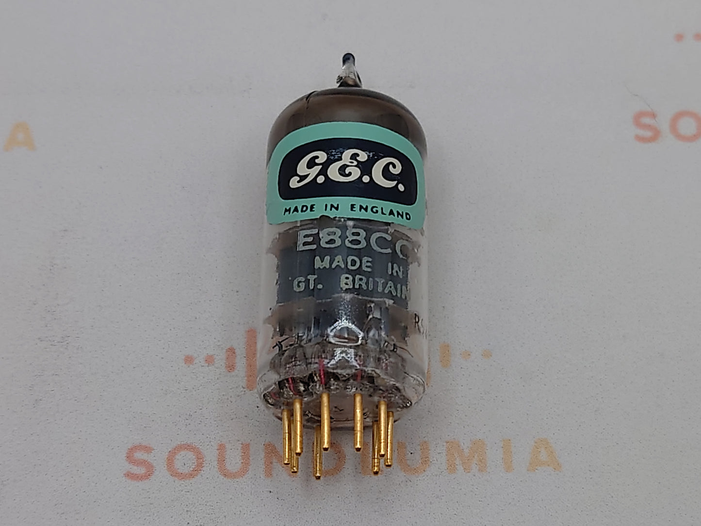 Mullard E88CC 6922 配对耳机 - 飞利浦 SQ 标签 - Mitcham '65 - 相同代码