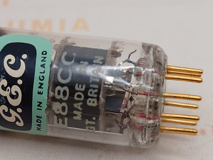 Mullard E88CC 6922 配对耳机 - 飞利浦 SQ 标签 - Mitcham '65 - 相同代码