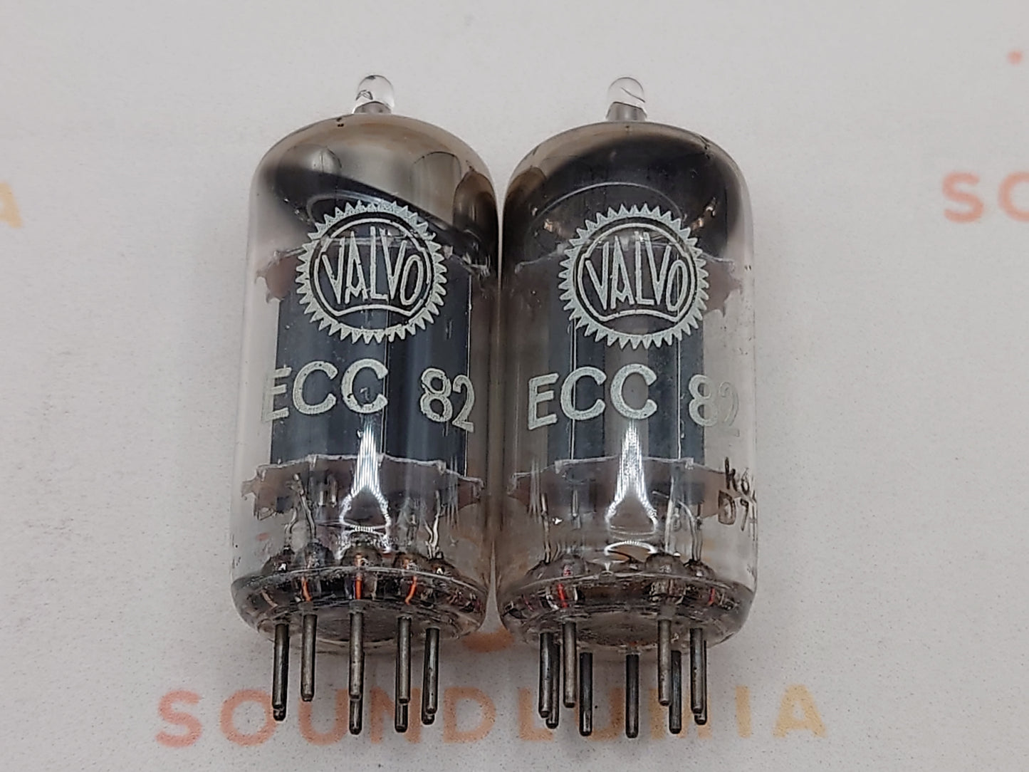 Valvo ECC82 12AU7 vacuum tube with O-Getter and Long Plates, image 65