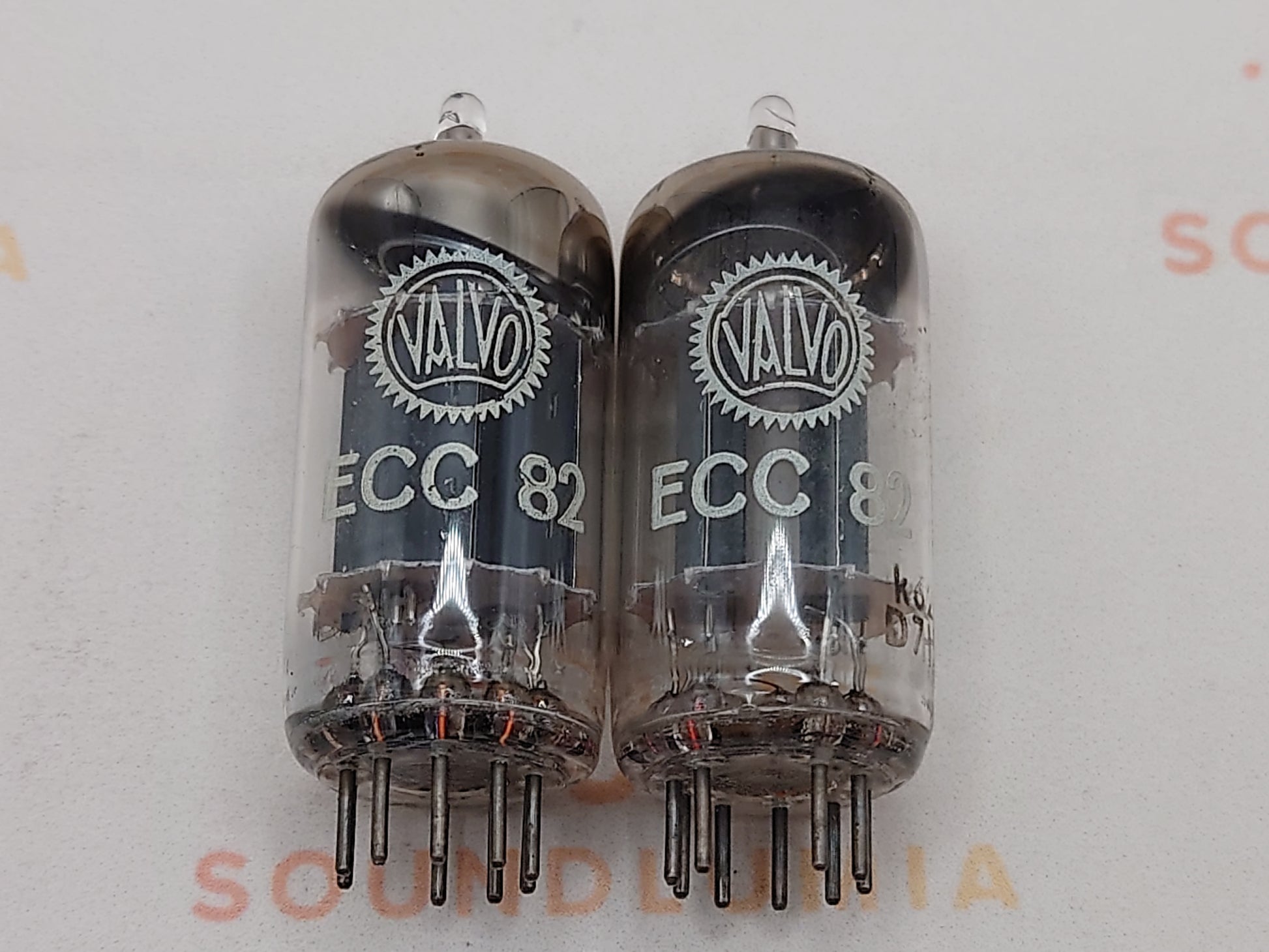 Valvo ECC82 12AU7 vacuum tube with O-Getter and Long Plates, image 65