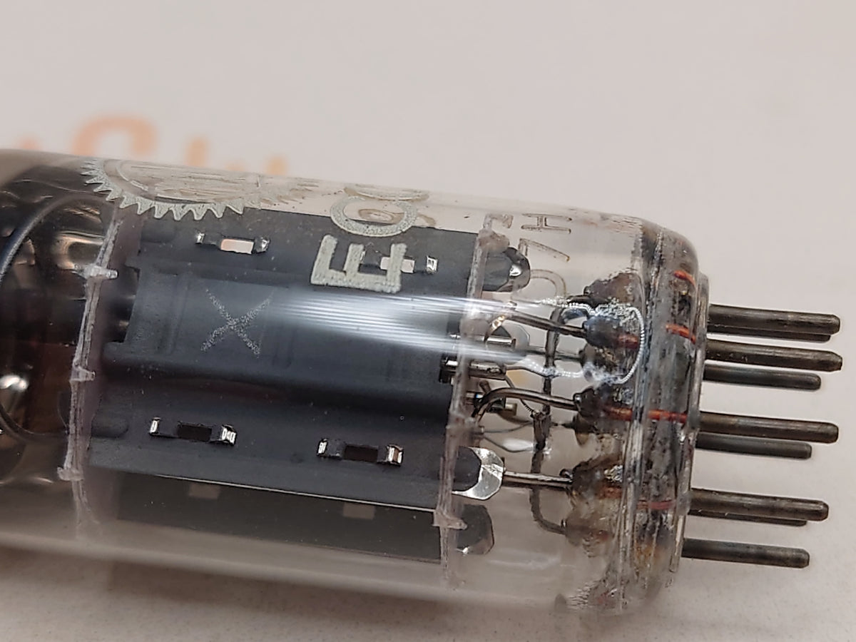Valvo ECC82 12AU7 vacuum tube with O-Getter and Long Plates, image 68