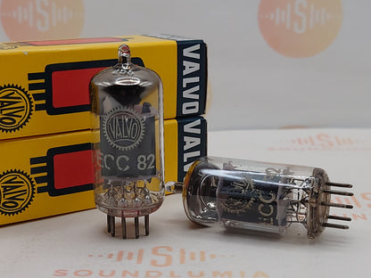 Valvo ECC82 12AU7 vacuum tube with O-Getter and Long Plates, image 72