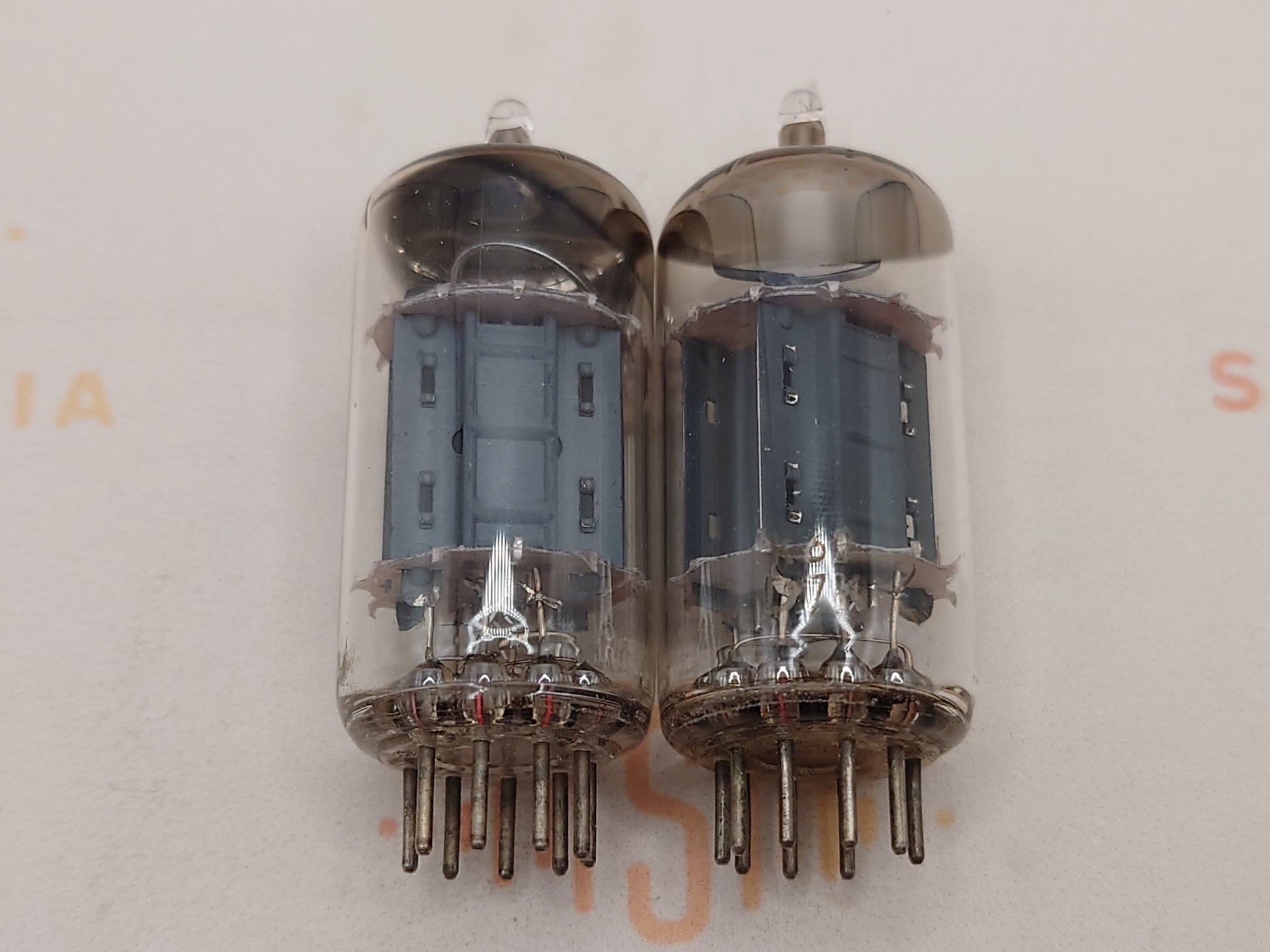 Valvo ECC82 12AU7 vacuum tube with O-Getter and Long Plates, image 74