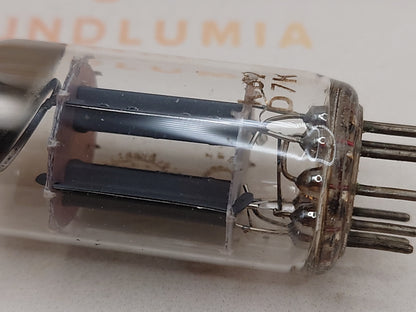 Valvo ECC82 12AU7 vacuum tube with O-Getter and Long Plates, image 76