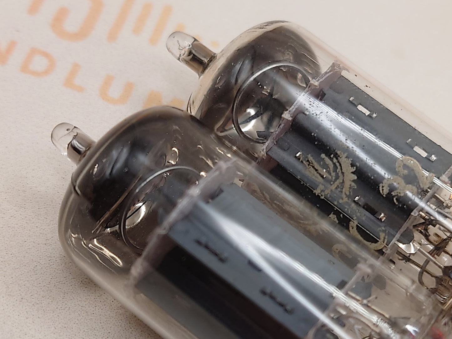 Valvo ECC82 12AU7 vacuum tube with O-Getter and Long Plates, image 77