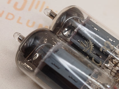 Valvo ECC82 12AU7 vacuum tube with O-Getter and Long Plates, image 77