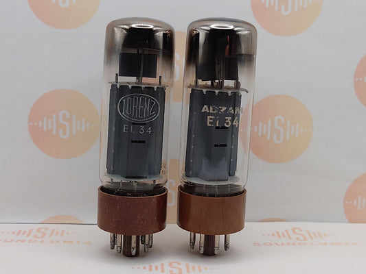 Philips EL34 vacuum tube with DD Getter, image 1